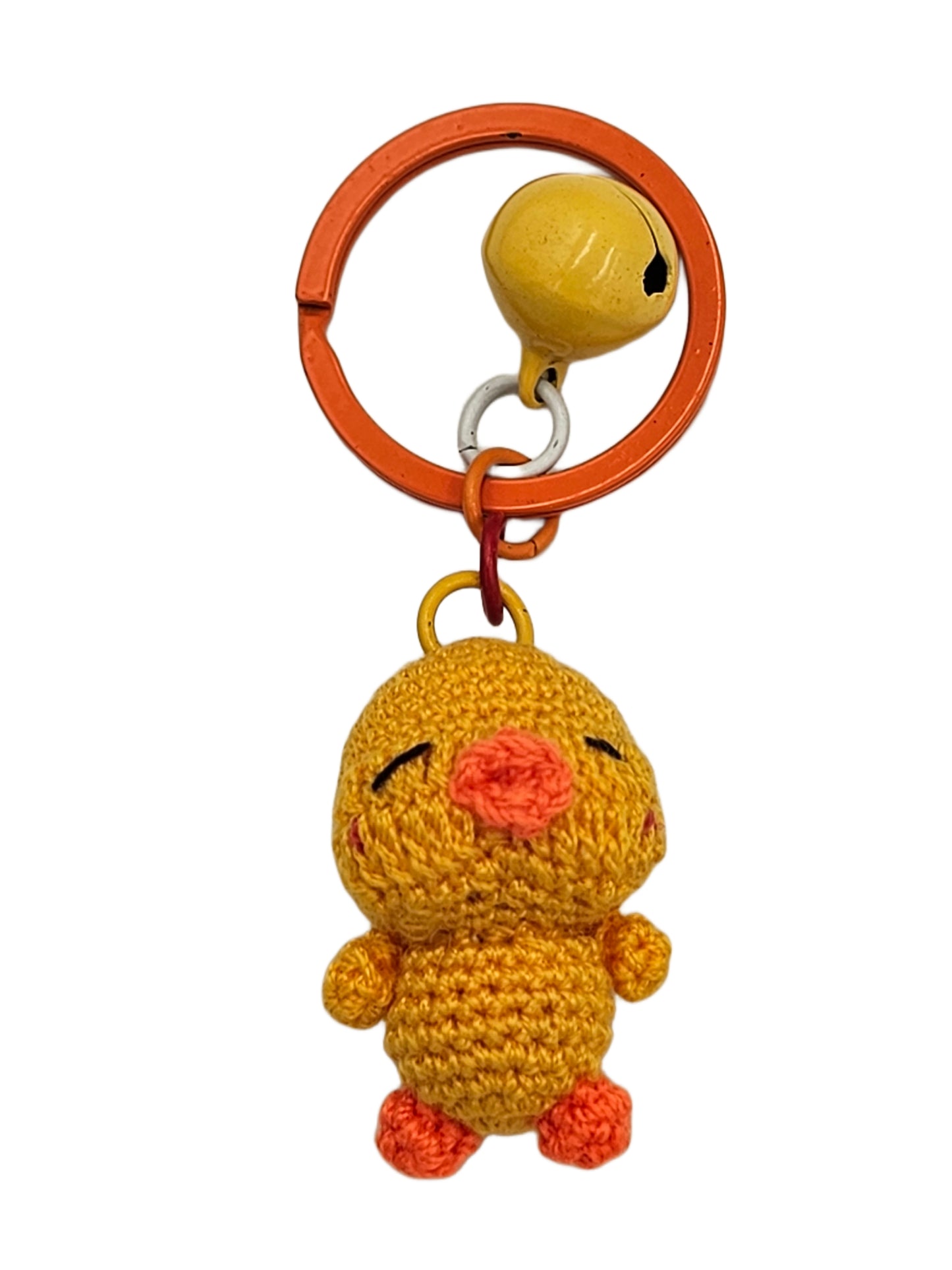 Yellow crochet duck, duck amigurumi