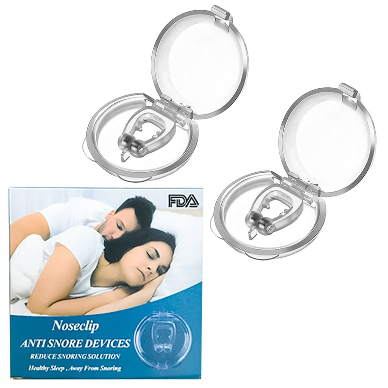 Anti-Snoring Corrector Snore Prevention Gadget Anti-Snore Device Snore Elimination Nose Clip Sleep Night