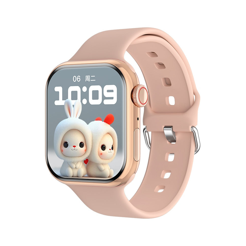 2025 Watch 9 Smart Watch Men Body Temperature BT Call NFC Always on Display Fitness Women Series 8 Smartwatch for Apple Android