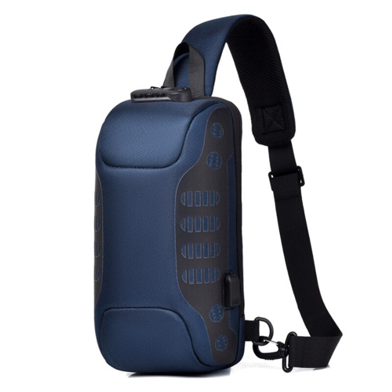 Sling Backpack Cross Body Shoulder Chest Bag Anti-theft Travel Motorcycle Rider Waterproof Oxford Messenger Bags