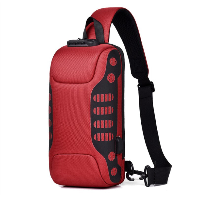 Sling Backpack Cross Body Shoulder Chest Bag Anti-theft Travel Motorcycle Rider Waterproof Oxford Messenger Bags