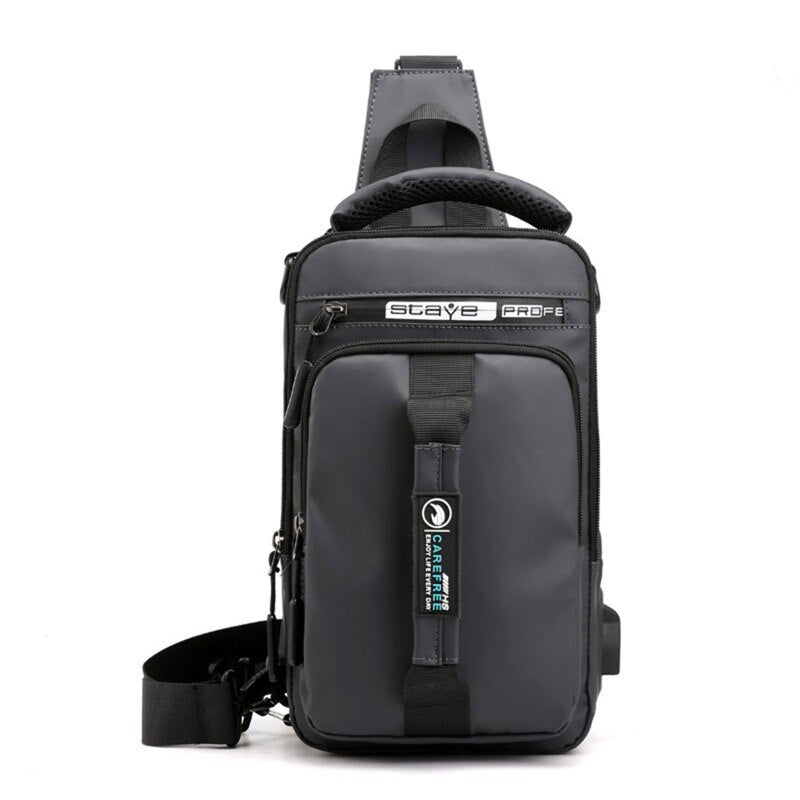 Sling Backpack Cross Body Shoulder Chest Bag Anti-theft Travel Motorcycle Rider Waterproof Oxford Messenger Bags
