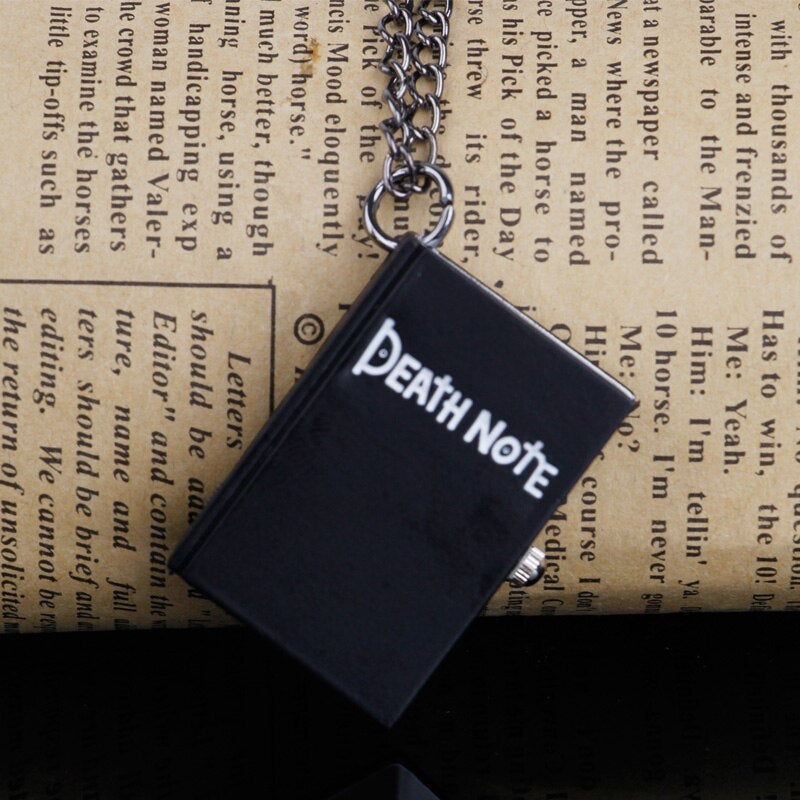 Death Note Steampunk Antique Clock for necklace chain Pocket Watch For Men and Women Best Gifts