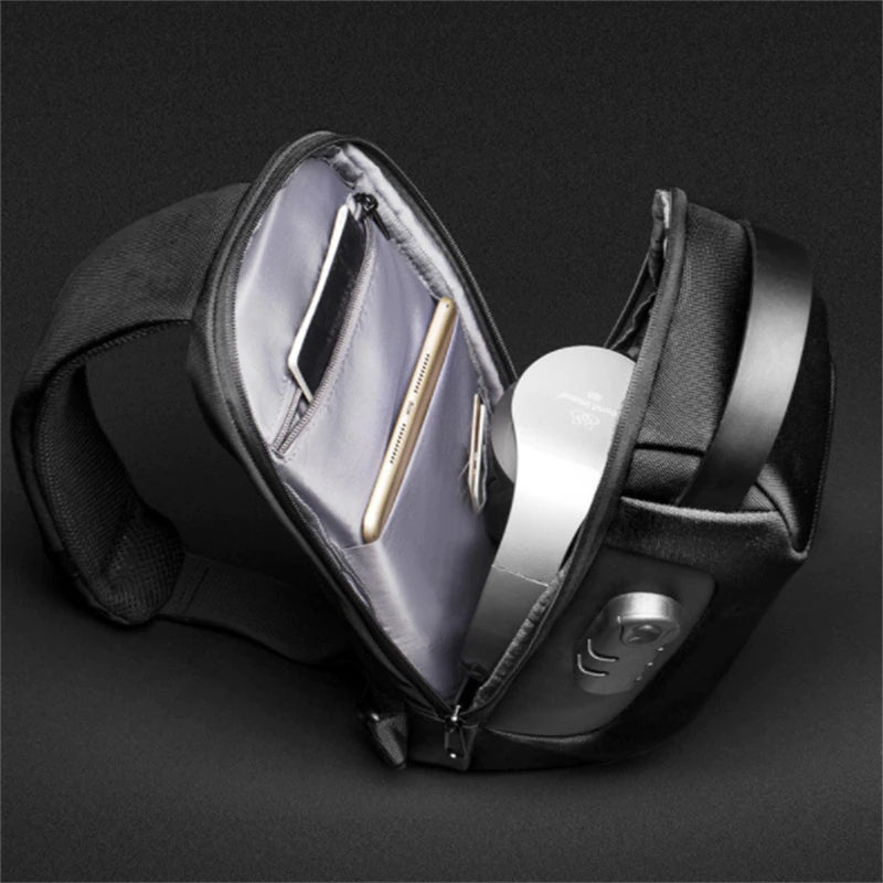 Sling Backpack Cross Body Shoulder Chest Bag Anti-theft Travel Motorcycle Rider Waterproof Oxford Messenger Bags