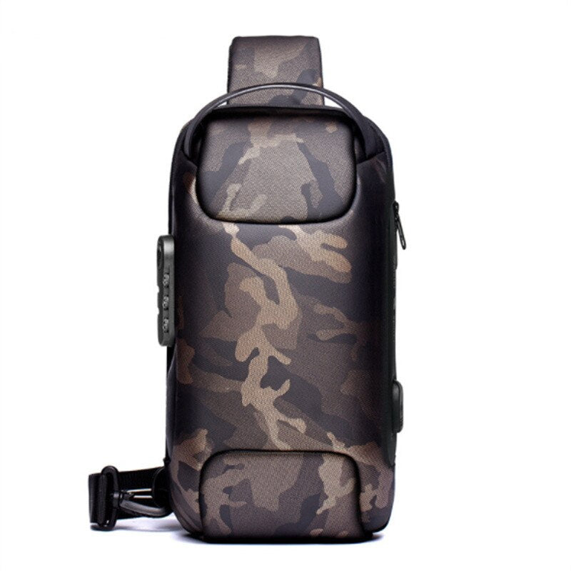 Sling Backpack Cross Body Shoulder Chest Bag Anti-theft Travel Motorcycle Rider Waterproof Oxford Messenger Bags