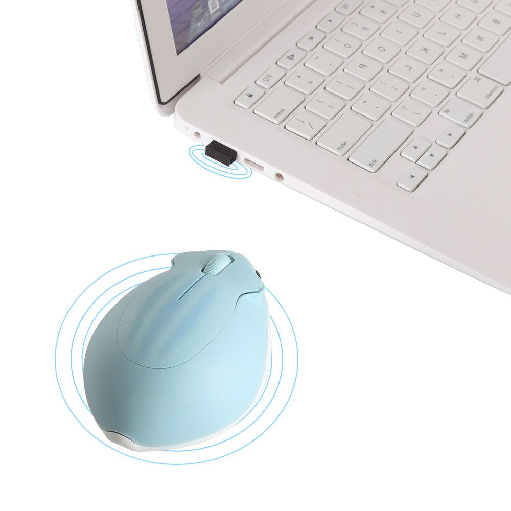 Cute Wireless Mouse Ergonomic Cartoon Hamster Mause USB Optical Gaming 3D Silent Mini Mice For PC Laptop Tablet Computer Office