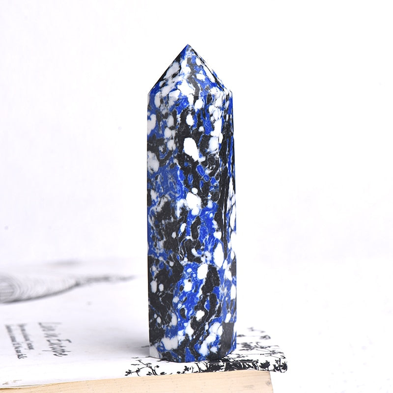 Hot Sale 1PC Natural Crystal Column Quartz Rock Mineral Specimen Crystal Point Quartz Rainbow Wand Home Decor Reiki Healing Energy Stone