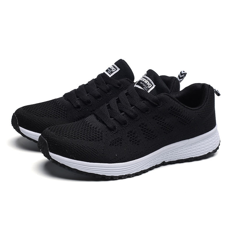Women Sneakers Casual Shoes Flats Air Mesh Breathable Trainers Ladies Shoes Female Sneakers Women Shoes Basket Tenis Feminino