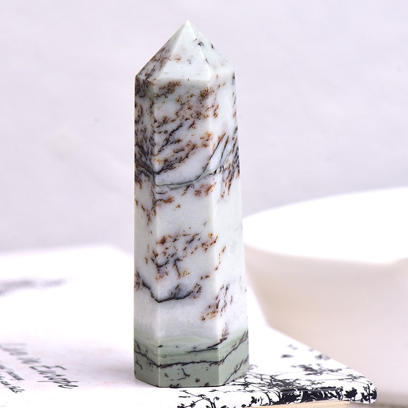 Hot Sale 1PC Natural Crystal Column Quartz Rock Mineral Specimen Crystal Point Quartz Rainbow Wand Home Decor Reiki Healing Energy Stone