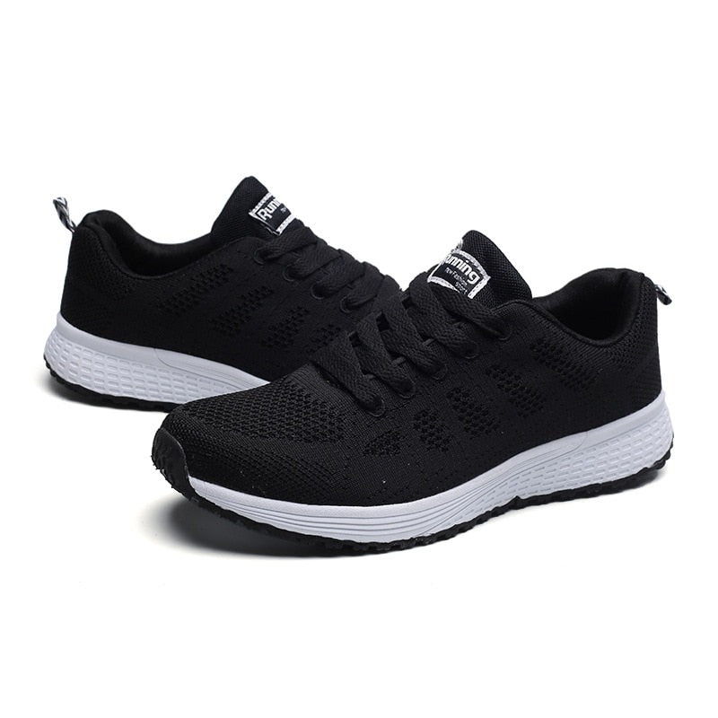 Women Sneakers Casual Shoes Flats Air Mesh Breathable Trainers Ladies Shoes Female Sneakers Women Shoes Basket Tenis Feminino