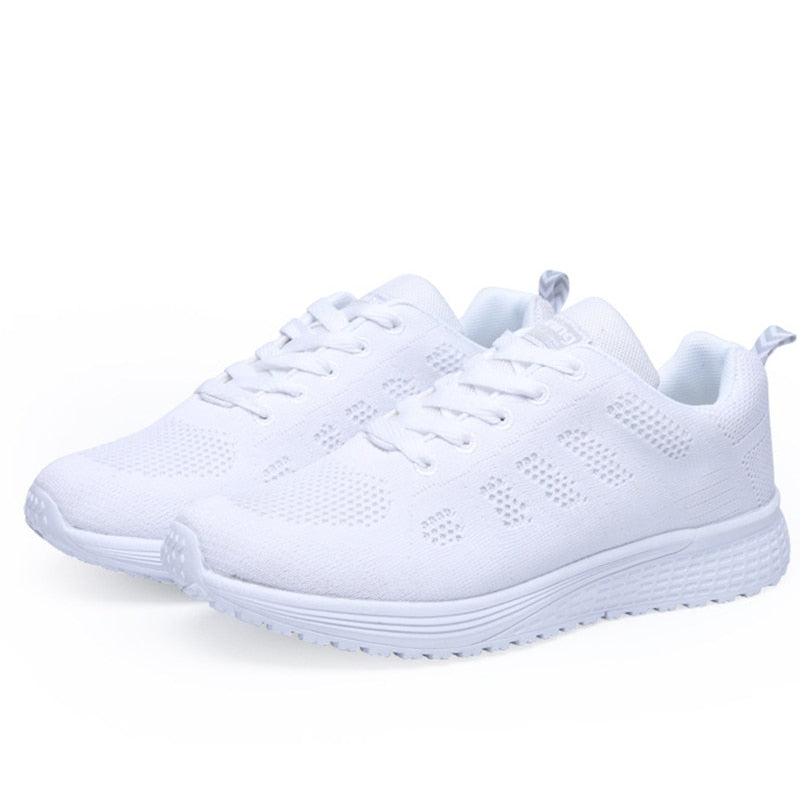 Women Sneakers Casual Shoes Flats Air Mesh Breathable Trainers Ladies Shoes Female Sneakers Women Shoes Basket Tenis Feminino