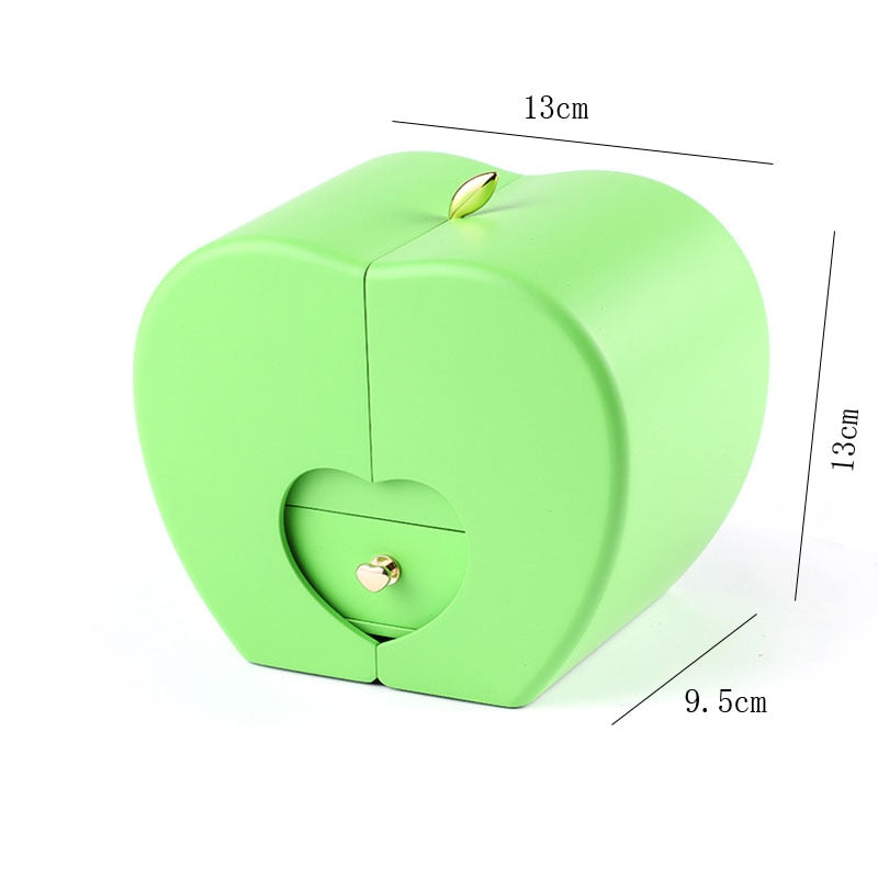 Valentine's Day 2025 Eternal Flower Apple Jewelry Box Christmas Gift Box Rose Flower Birthday Party