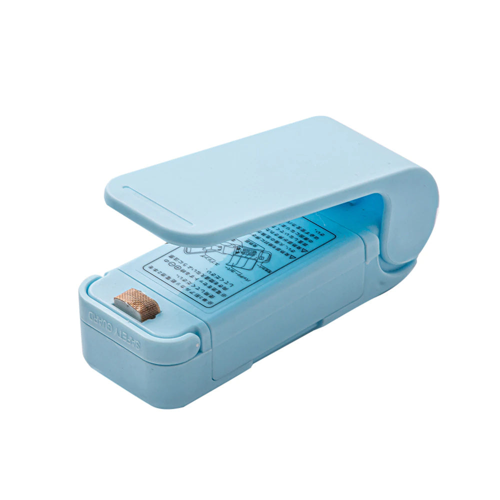 Mini Plastic Bag Sealer Machine Storage Bag Clip Sealing Storage Machine Portable Sealer Packing Seal Food Snack Kitchen Gadgets