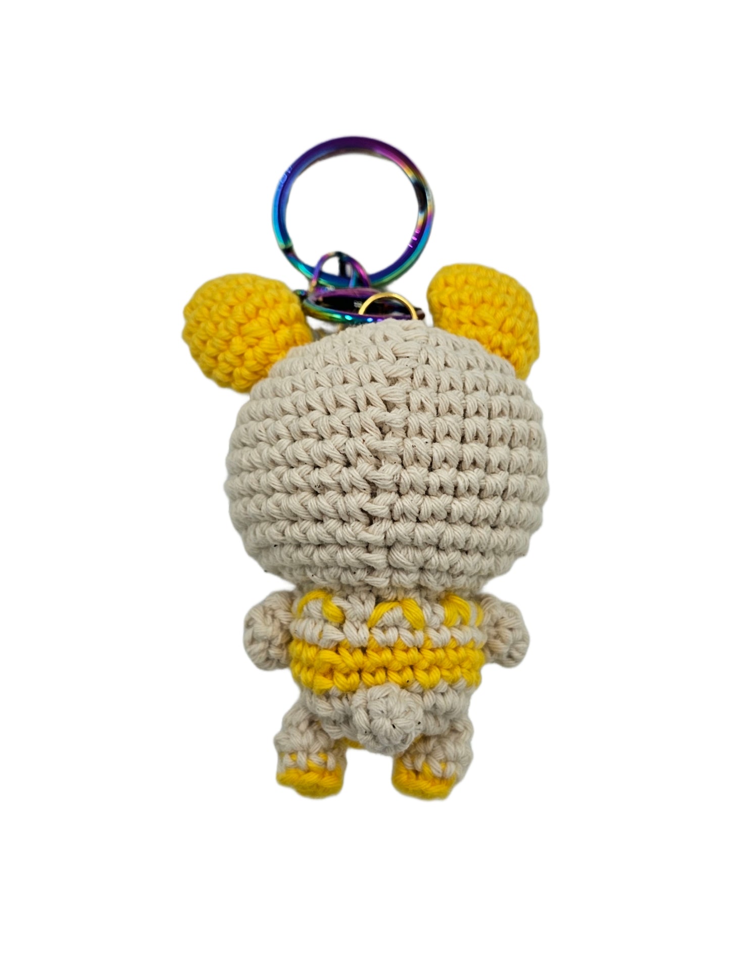 Yellow crochet rabbit, rabbit amigurumi