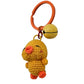 Yellow crochet duck, duck amigurumi