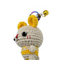Yellow crochet rabbit, rabbit amigurumi