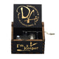 2025 Black Wooden Music Box  Jurassic Park  Caja Musical Queen Totoro Hand Cranked Wood Musical Box Christmas Gift