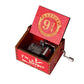 2025 Black Wooden Music Box  Jurassic Park  Caja Musical Queen Totoro Hand Cranked Wood Musical Box Christmas Gift