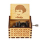 2025 Black Wooden Music Box  Jurassic Park  Caja Musical Queen Totoro Hand Cranked Wood Musical Box Christmas Gift