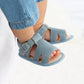 2025 Baby Boys Fashion Summer Soft Crib Shoes Kids  Newborn Girls First Walker Anti Slip Sandals Shoes