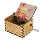 2025 Black Wooden Music Box  Jurassic Park  Caja Musical Queen Totoro Hand Cranked Wood Musical Box Christmas Gift