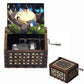 2025 Black Wooden Music Box  Jurassic Park  Caja Musical Queen Totoro Hand Cranked Wood Musical Box Christmas Gift