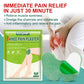 15Pcs=1Bag Wormwood Knee Pain Plaster Rheumatoid Arthritis Herbal Joint Pain Relief Patch Treat Swell Bruise Health Care W008