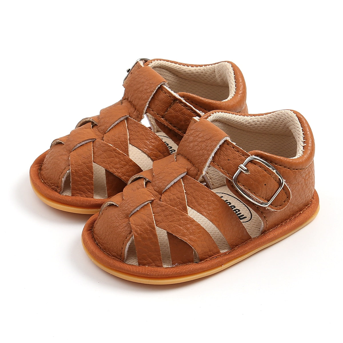2025 Baby Boys Fashion Summer Soft Crib Shoes Kids  Newborn Girls First Walker Anti Slip Sandals Shoes