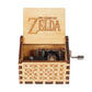 2025 Black Wooden Music Box  Jurassic Park  Caja Musical Queen Totoro Hand Cranked Wood Musical Box Christmas Gift