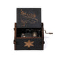 2025 Black Wooden Music Box  Jurassic Park  Caja Musical Queen Totoro Hand Cranked Wood Musical Box Christmas Gift