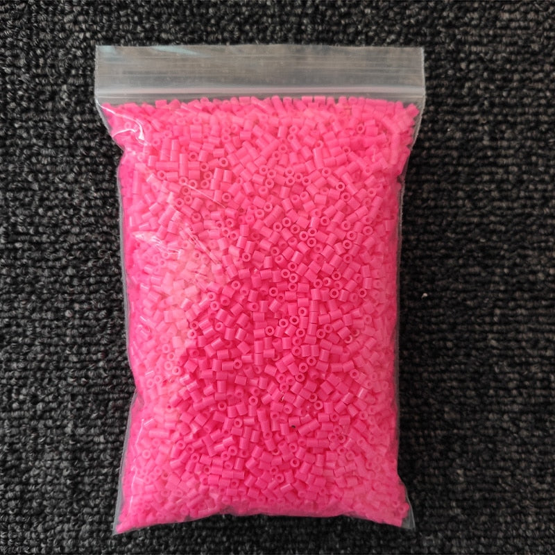 2.6MM 39 Colors of 5000pcs Pixel Puzzle Melting Iron Beads for Hama Beads Perler Fuse Beads Diy High Quality Handmade Gift