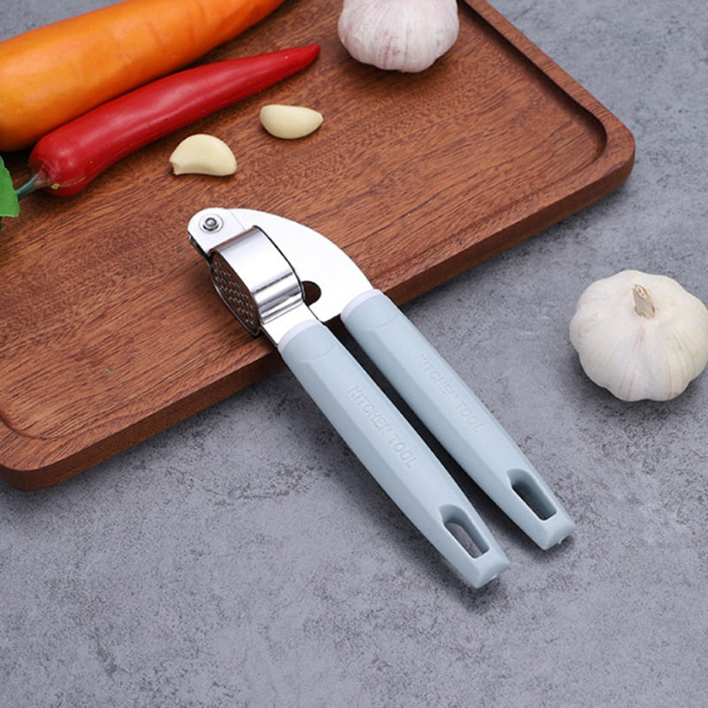 Garlic Press Garlic Chopper Zinc Alloy Garlic Slicer Crusher Garlic Peeler Manual Kitchen Hacking Gadgets