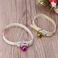 Adjustable Necklace Pet Glowing Collars with Bells Safety Night Walking Luminous Collar Supplies Glow At Night Dogs Cats