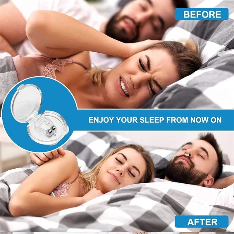 Anti-Snoring Corrector Snore Prevention Gadget  Anti-Snore Device Snore Elimination Nose Clip  Sleep Night