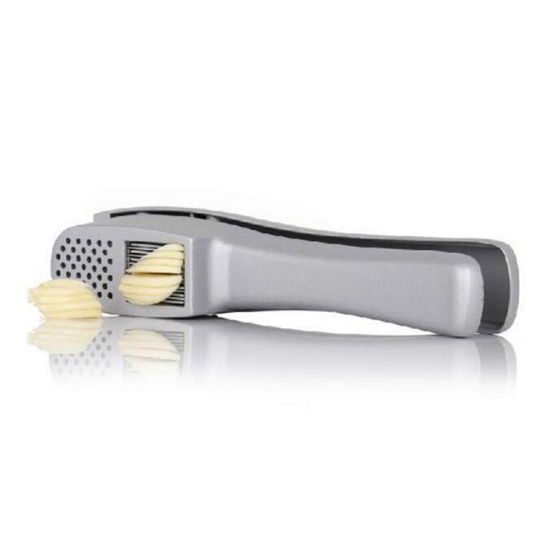 Garlic Press Garlic Chopper Zinc Alloy Garlic Slicer Crusher Garlic Peeler Manual Kitchen Hacking Gadgets