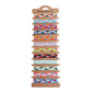 Boho 12pcs/set Multicolor Embroidery String Handwoven Friendship Bracelet Women Wholesale New Fashion Handmade Jewelry Present