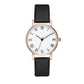 5/2PCS Watch Set For Women Luxury Leather Analog Ladies Quartz Wristwatch Fashion Bracelet Watch 2025 Relogio Feminino New Top