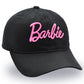 New Barbie Letters Embroidered Baseball Cap Anime Cartoon Fashion Summer Adjustable Sun Caps Outdoor Casual Peaked Hat