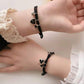 2Pcs Fashion Star Moon Magnetic Pendant Couple Bracelets for Women Handmade Rope Chain Bracelet Friendship Minimalist Jewelry