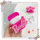 Barbie Bluetooth Earphone Case for Airpods Pro 1 2 3 Anime Cartoon Cute Silicone Protective Soft Cover with Plush Pendant