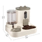 2in 1 Cat Food Dispenser Water and Food Integrated Fully Automatic Cat Food Feeding and Water Dispenser Cute Water Dispenser