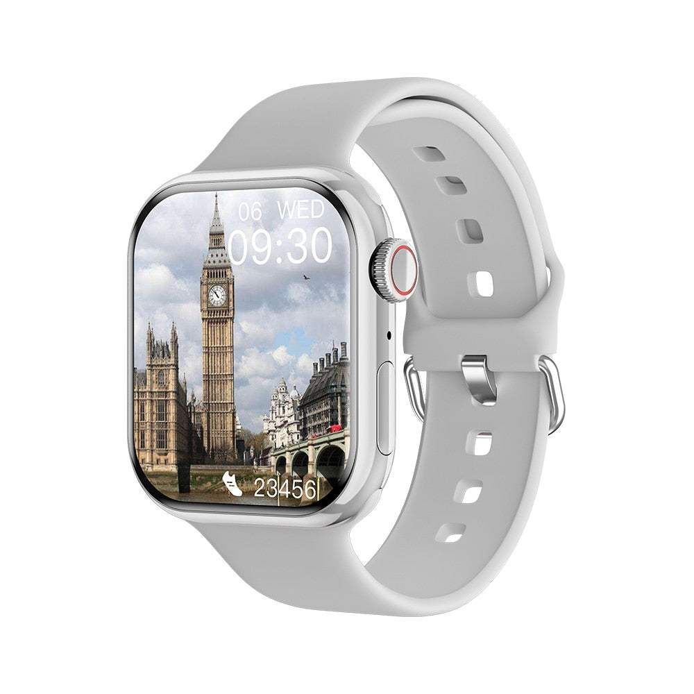 2025 Watch 9 Smart Watch Men Body Temperature BT Call NFC Always on Display Fitness Women Series 8 Smartwatch for Apple Android