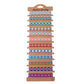 Boho 12pcs/set Multicolor Embroidery String Handwoven Friendship Bracelet Women Wholesale New Fashion Handmade Jewelry Present