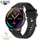 LIGE GPS Track 2025 Bluetooth Call Women Smart Watch Men Full Touch Fitness Track Waterproof Men Smartwatch Lady For Android IOS