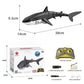 RC Boat 2.4G Remote Controlled Shark Whale Spray Water Radio Controlled Boats outdoor lake swimming pool Toys for boys Children