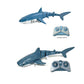 RC Boat 2.4G Remote Controlled Shark Whale Spray Water Radio Controlled Boats outdoor lake swimming pool Toys for boys Children