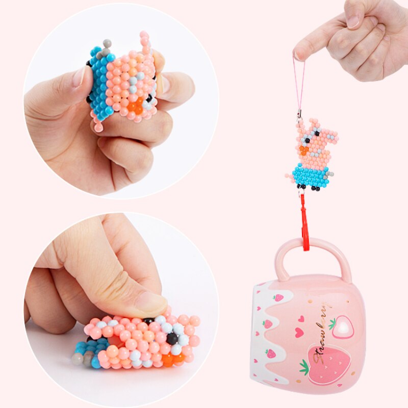 10 Colors 1000 Magical Water Mist Magic Beads Handmade Diy Magic Beads Educational Puzzle Children Toys
