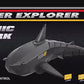 RC Boat 2.4G Remote Controlled Shark Whale Spray Water Radio Controlled Boats outdoor lake swimming pool Toys for boys Children