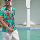 Summer Men&Shirts Cuban Collars Short Sleeves Fun Prints Open Animals Hawaiian Shirts Oversized Clothing Male Blouses