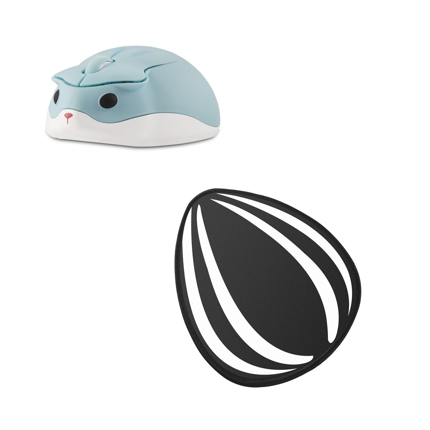 Cute Wireless Mouse Ergonomic Cartoon Hamster Mause USB Optical Gaming 3D Silent Mini Mice For PC Laptop Tablet Computer Office